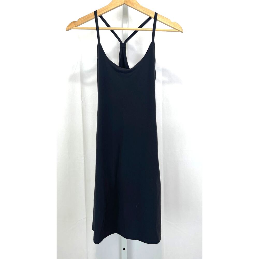 OUTDOOR VOICES The Exercise Dress Racerback Shorts Liner Pockets Black Size XS